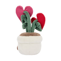 Greenhouse by Russ 12-Inch Flamingo Flower Plush - 3