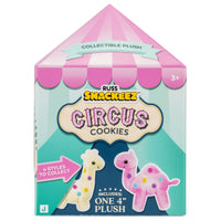 Russ 4-Inch Snackeez Circus Cookies Surprise Box - Includes 1 Plush - 7