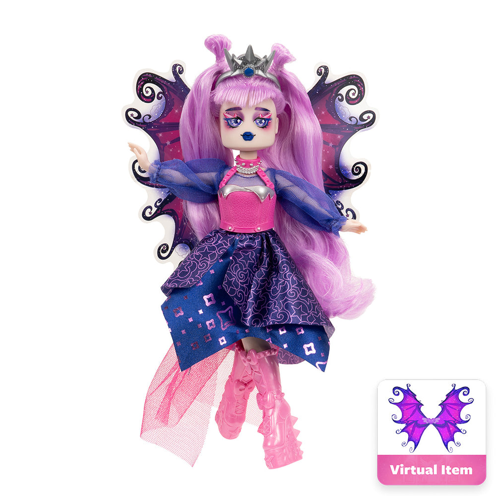 Royale High 9-Inch Fashion Doll - Avrilla the Dark Fairy (Series 1) - 1