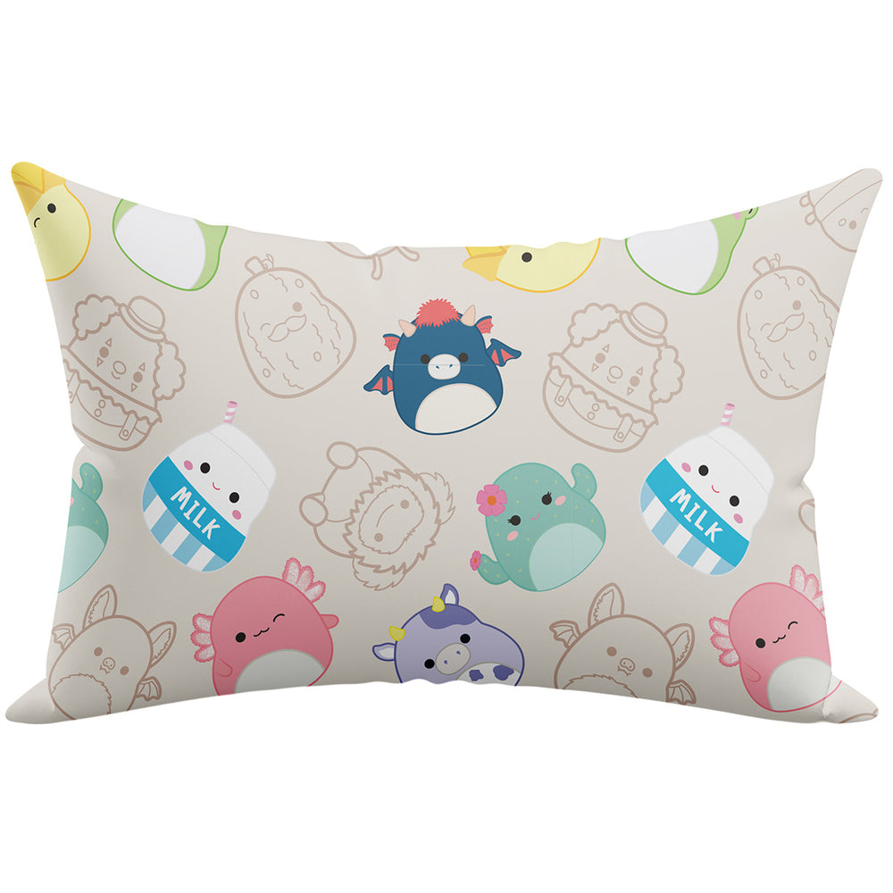 “Resties Besties” Tan SquishPillow Pillowcase (Standard Size) - 1