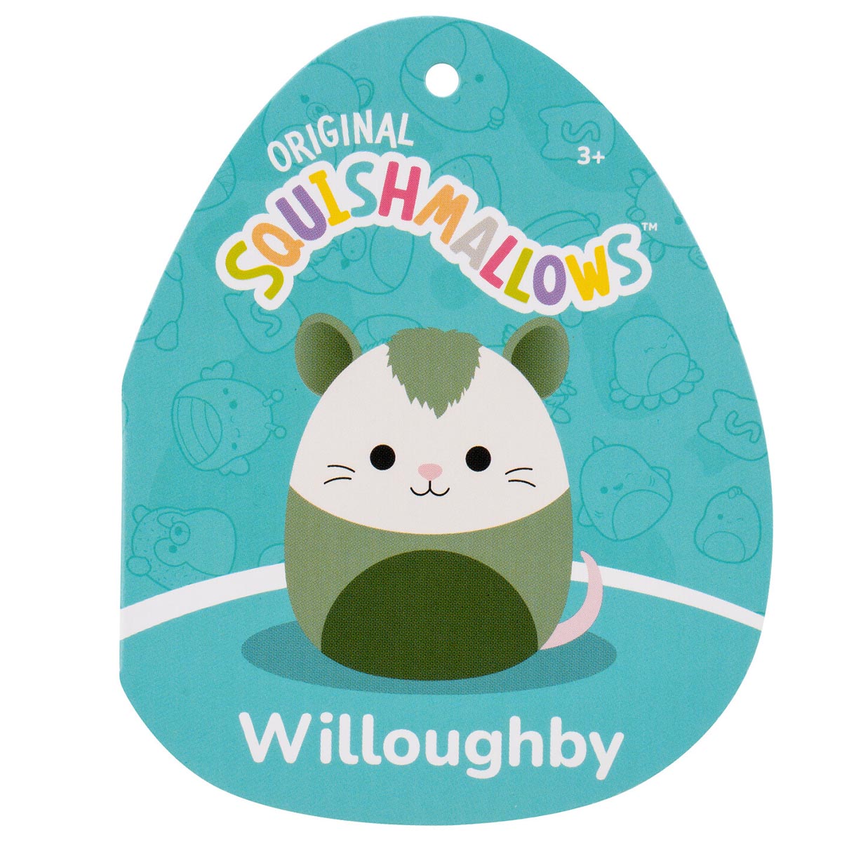 Squishmallows 12 Willoughby The Sage Green Possum Jazwares Squishmallows 12 willoughby the sage green possum jazwares