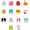 Squish-a-longs Mini-Squish 14-Pack Style 1 - 2