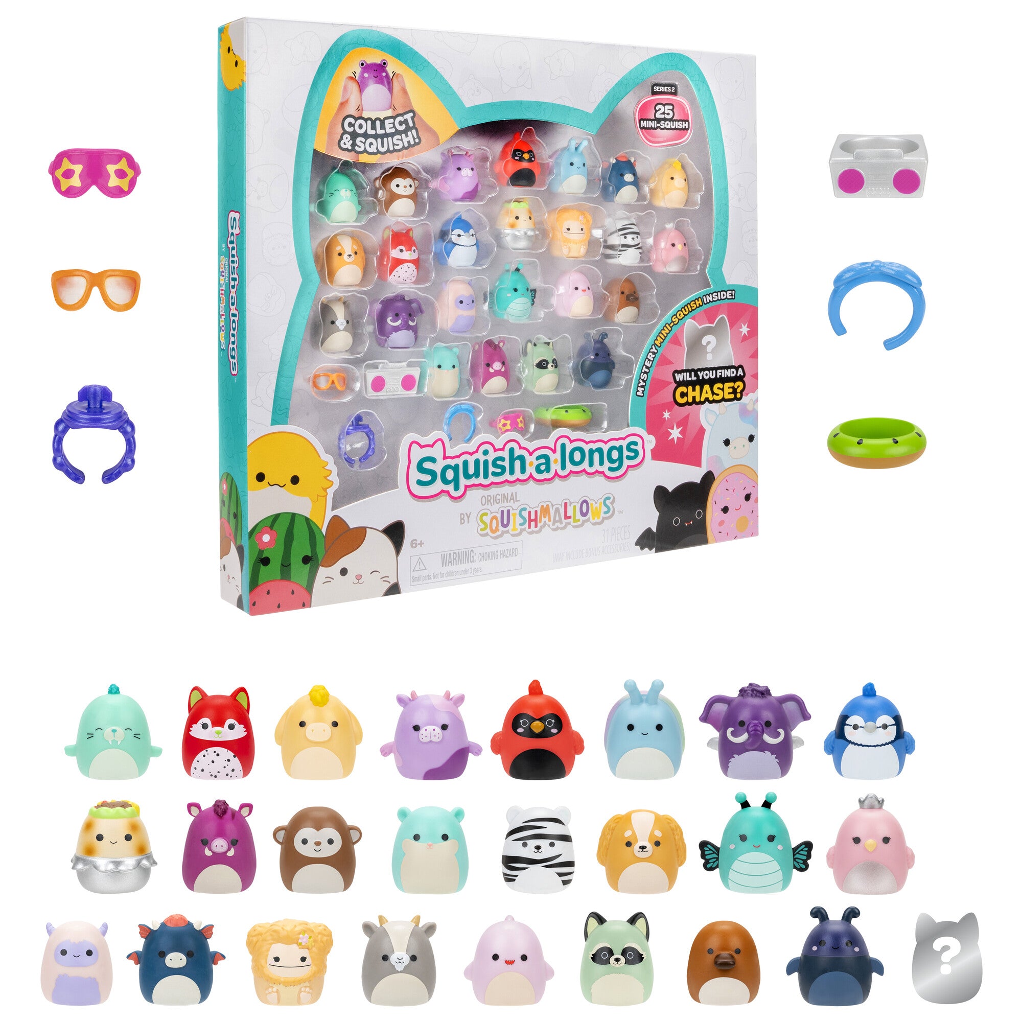 paraply AL0001 Squish a longs 2 Figür Yüzük Sürpriz Paket Seri 2 Kız Çocuk Erk paraply AL0001 Squish a longs 2 Figür Yüzük Sürpriz Paket Seri 2 Kız Çocuk Erk