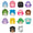 Squish-a-longs Mini-Squish 14-Pack Style 2 - 2