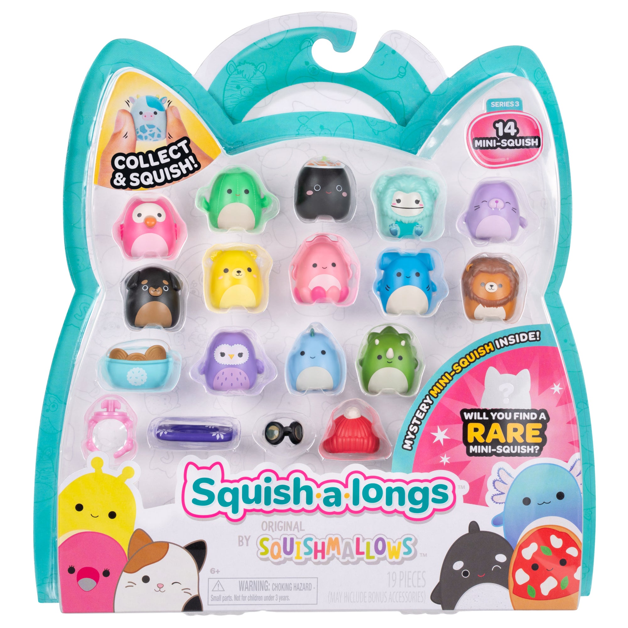 Squish-a-longs Mini-Squish 14-Pack Style 2 | Jazwares