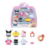 Squish-a-longs Hello Kitty and Friends Boba 6-Pack - 0