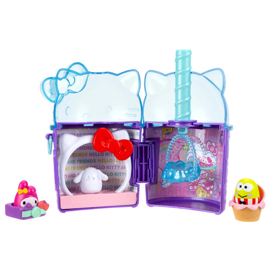 Squish-a-longs Hello Kitty and Friends Hello Kitty Boba Playset