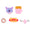 Squish-a-longs Hello Kitty and Friends Hello Kitty Cafe Truck Playset - 9