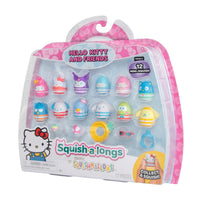 Squish-a-longs Hello Kitty and Friends Pool Party Mini-Squish + Accessory 12-Pack - 8
