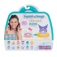 Squish-a-longs Hello Kitty and Friends Pool Party Mini-Squish + Accessory 12-Pack - 9