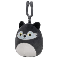 3.5-Inch Dmitri the Dark Grey Wolf Clip - 1
