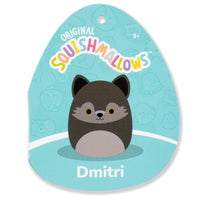 3.5-Inch Dmitri the Dark Grey Wolf Clip - 4