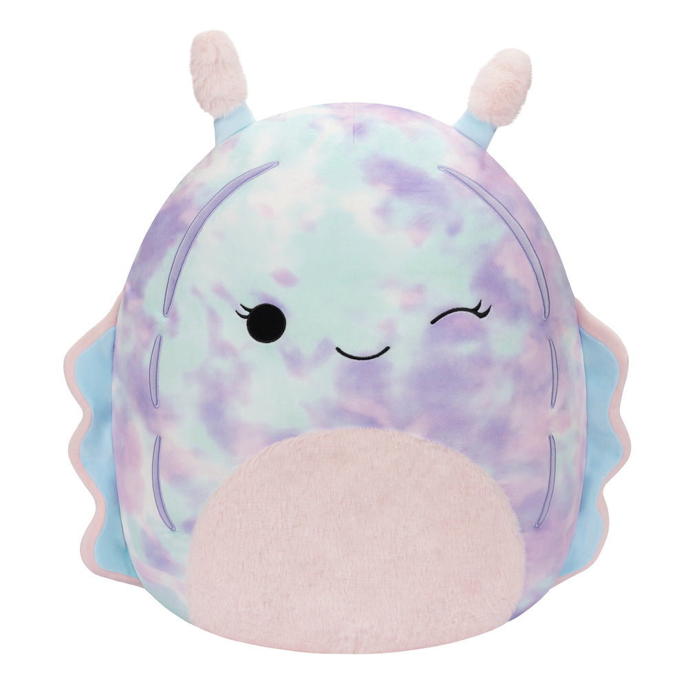 14-Inch Dottie Pink and Blue Tie-Dye Sea Slug - 1