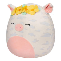 16-Inch Rosie the Spotted Pig with Yellow Flower Crown - 1