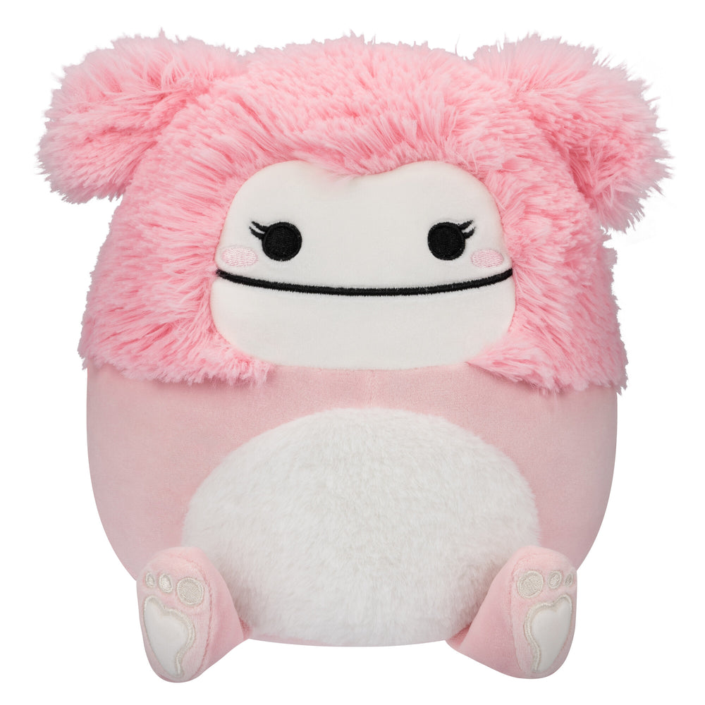 8-Inch Brina the Pink Bigfoot with Fuzzy Belly - 1