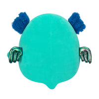 8-Inch Noelani the Teal Axolotl with Wings and Fuzzy Belly - 3