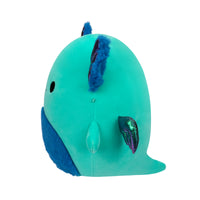 8-Inch Noelani the Teal Axolotl with Wings and Fuzzy Belly - 2