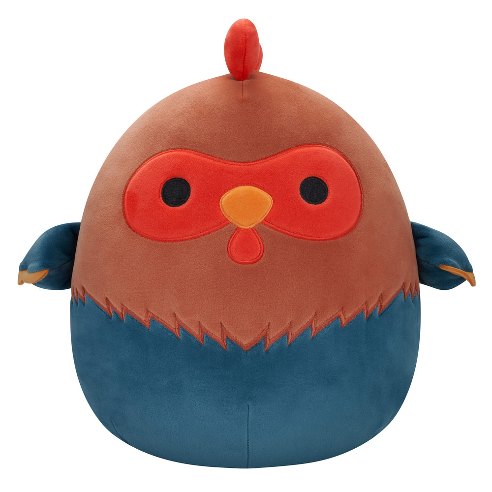 8-Inch Reed Red and Blue Rooster - 1