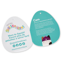 14-Inch Cam Calico Cat with Purple Hat - 4