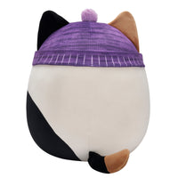 14-Inch Cam Calico Cat with Purple Hat - 3