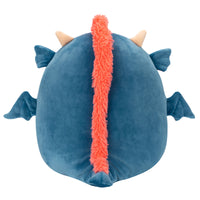 14-Inch Carin the Blue Dragon with Orange Mane - 3