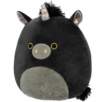 12-Inch Nicolita the Black and Gold Unicorn - 1