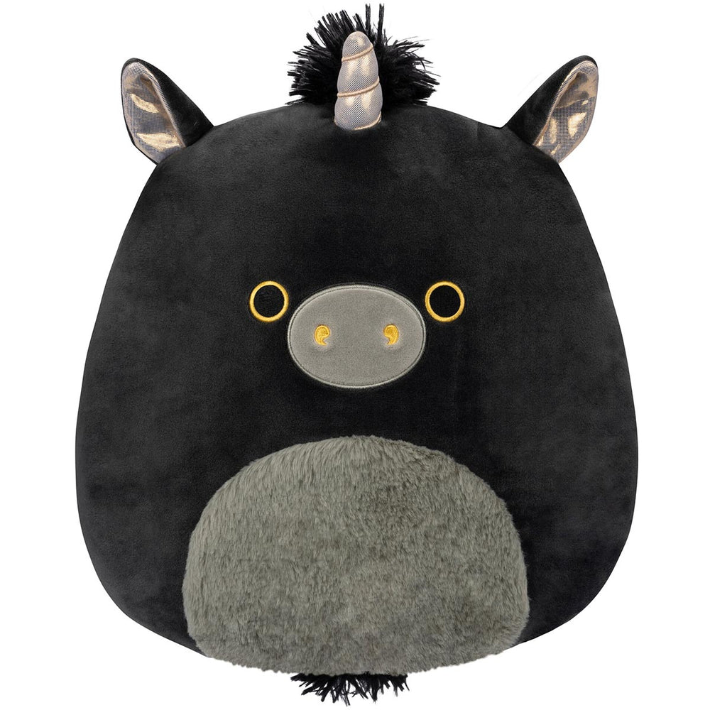 12-Inch Nicolita the Black and Gold Unicorn - 1