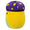 12-Inch Enid the Neon Yellow Mushroom - 3