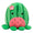 8-Inch Marcella the Watermelon Octopus - 1