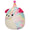 12-Inch Delenne the Rainbow Tie-Dye Dog With Party Hat - 2