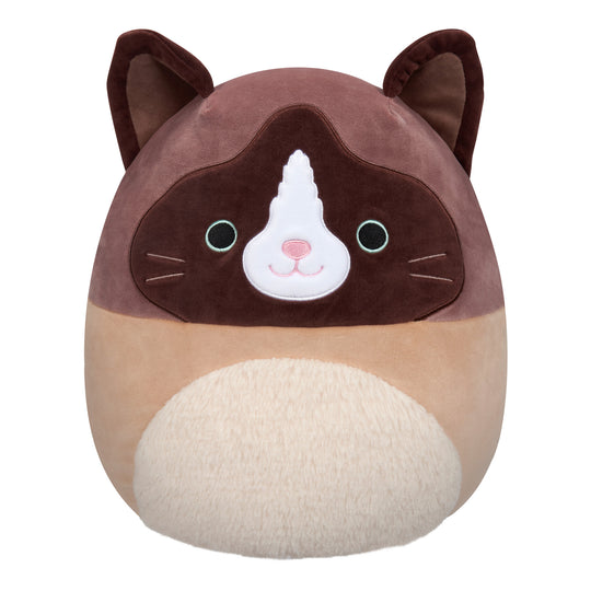 16-Inch Woodward the Brown and Tan Snowshoe Cat