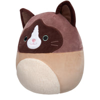 16-Inch Woodward the Brown and Tan Snowshoe Cat - 2