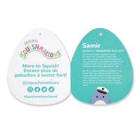 8-Inch Samir Blue Whale with Sailor Hat - 5