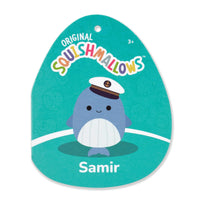 8-Inch Samir Blue Whale with Sailor Hat - 4
