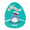 8-Inch Samir Blue Whale with Sailor Hat - 5