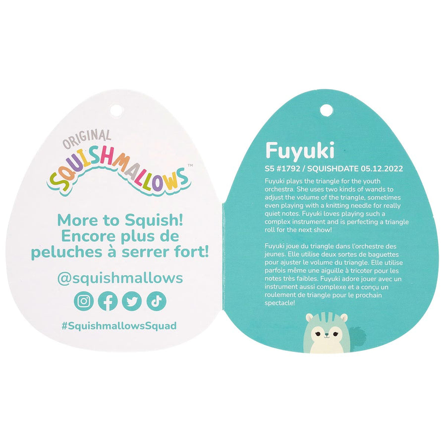 SQUISHMALLOWS Veverička - Fuyuki - View #7