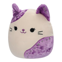 5-Inch Rune White Velvet Cat - 1