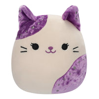 5-Inch Rune White Velvet Cat - 0