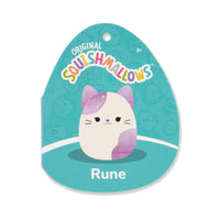 5-Inch Rune White Velvet Cat - 4