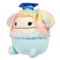 12-Inch Zozo the Teal Bigfoot in Graduation Cap - 1