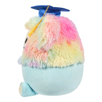 12-Inch Zozo the Teal Bigfoot in Graduation Cap - 2