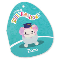 12-Inch Zozo the Teal Bigfoot in Graduation Cap - 4