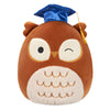12-Inch Arella the Brown Owl in Graduation Cap
