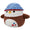 5-Inch Edward the Bald Eagle with Bucket Hat - 3
