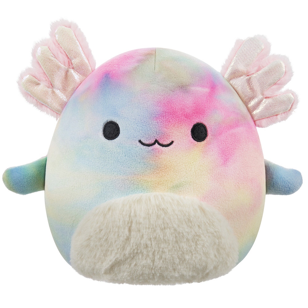 11-Inch Tinley the Rainbow Tie-Dye Axolotl - 1