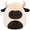 12-Inch Venus the Blacknose Sheep with Fuzzy Black Belly - 1