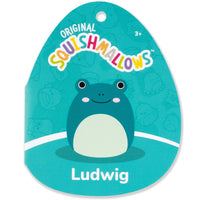 12-Inch Ludwig the Teal Frog with Mint Green Belly - 4