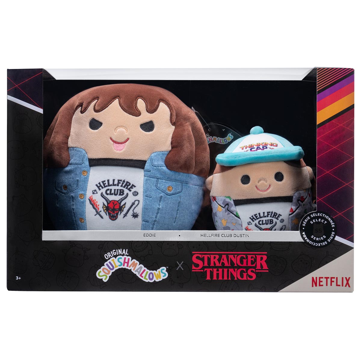 eddie the succulent squishmallow Eddie + Dustin Stranger Things 2-Pack