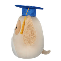 8-Inch Harris the Brown Spotted Dog in Graduation Cap - 2