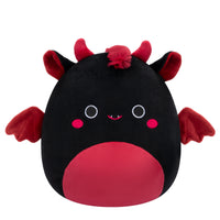 8-Inch Rebecca the Black and Maroon Jersey Devil - 0